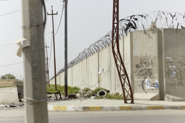 Airport wall