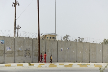 Airport wall