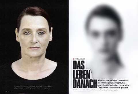 <b>Stern 09/2013</b> Christiane F. Stern 09/2013