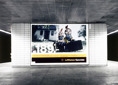 <b>Lufthansa Specials Germany</b> | Advertisement 18/1 bill-board Lufthansa Specials Germany